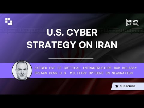 Cyber War With Iran? Bob Kolasky Joins NewsNation on U.S. Cyber Options and Military Strategy