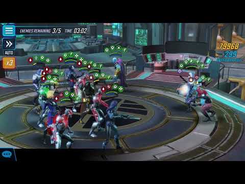 MSF Alliance War 647k Ultron/Mare Hybrid vs 626k Mercs/Ultimus