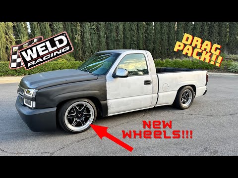 CAMMED 5.3 SILVERADO GETS NEW WELDS WHEELS 20s!!!