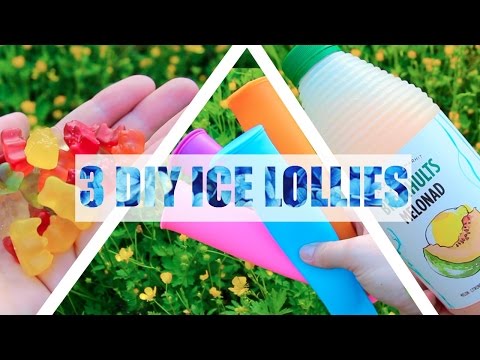 ♡3 DIY ICE LOLLIES | Egoprinsessan♡