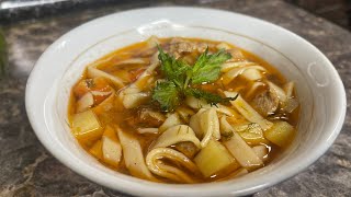 A neighbor at the dacha gave this recipe! The most delicious noodle soup!