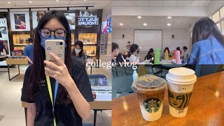 🇲🇾College Vlog✨上學日常丨咖啡店學習☕️丨配新眼鏡啦!!🤓