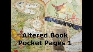 Altered Book Pocket Pages 1