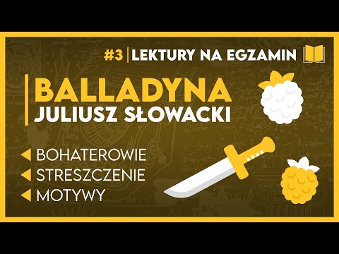 Streszczenie... BALLADYNA 📖 - KOMPLETNE OPRACOWANIE + karta lektur ✅️ | Lektury Szkoła Podstawowa