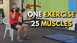 Questo esercizio con i manubri sviluppa muscoli ovunque (tutti gli over 50 ne hanno bisogno!)