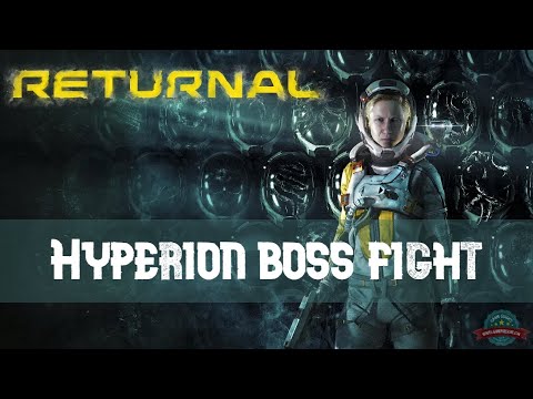Returnal - Hyperion boss fight