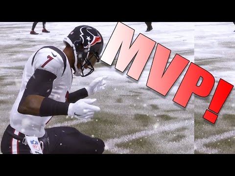 AD WINS MVP? PLAYOFFS FINALLY BEGIN!!! MADDEN 17 CAREER MODE QB
