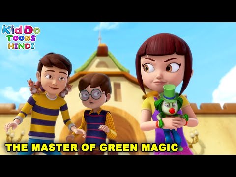 Rudra Cartoon Ep 33 | Rudra Ep 33 | The Master Of Green Magic | Action Cartoon Story | Kiddo Toons