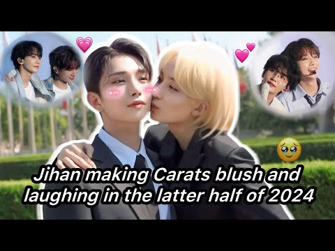 [SEVENTEEN] Jihan making Carats blush and laughing in the latter half of 2024| JEONGHAN & JOSHUA