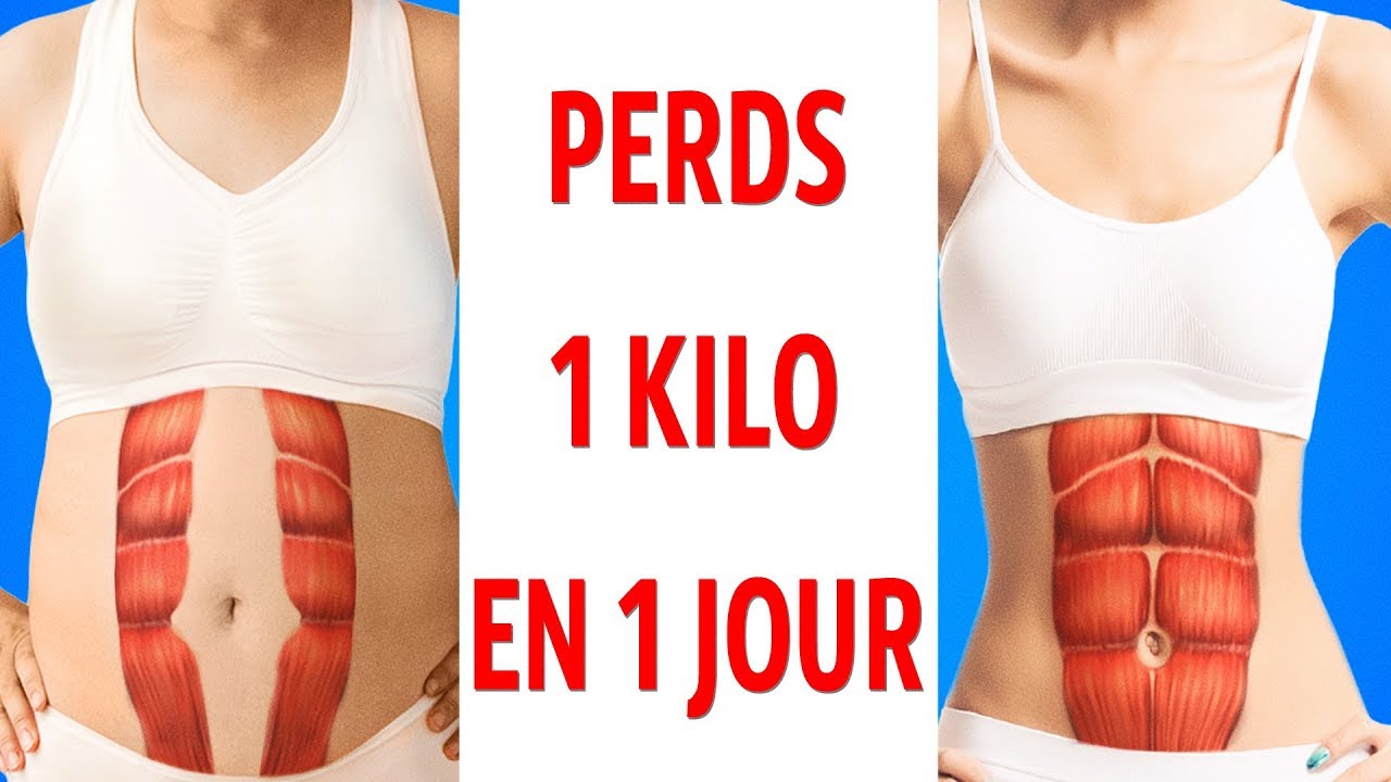 Comment Perdre 1 KG en un Jour ?