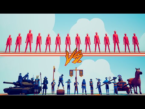 RANDOM TEAM vs LEGACY TEAM - Totally Accurate Battle Simulator | TABS