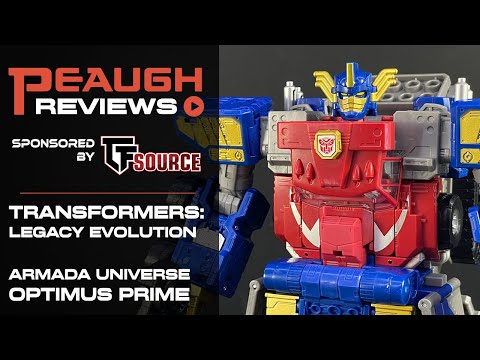 Video Review: Transformers Legacy Evolution -  Commander Class ARMADA UNIVERSE OPTIMUS PRIME