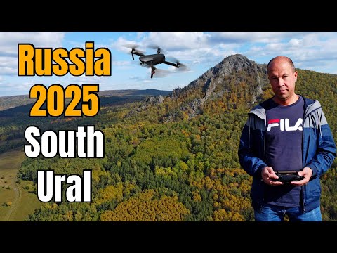South Ural Russia from Above 🚁 Aerial Drone Footage 2025: Mountains & Lakes