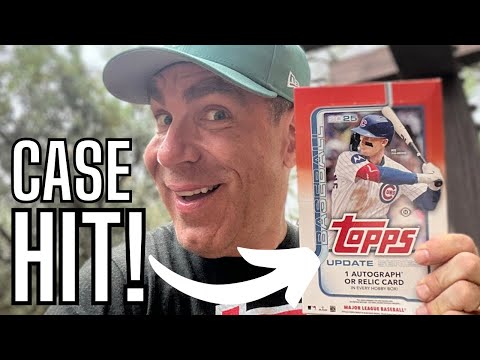 2025 Topps Update Hobby Box Brings Home a CASE HIT & Much More!