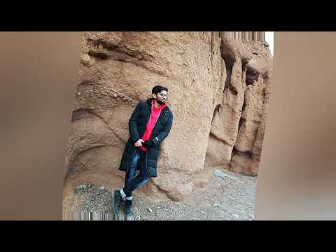 Trip of Ara-köl Kyrgyzstan (frozen lake, Red canyons, snow skating,Horse riding)