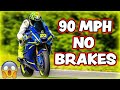 I LOST MY BRAKES AT 90MPH THIS IS NOT GOOD