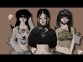 🦇 . ☆ . y2k outfits for under 3k credits // imvu