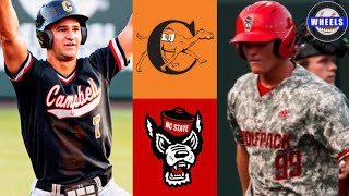 Campbell vs NC State Highlights (CRAZY!) | 2024 College Baseball Highlights