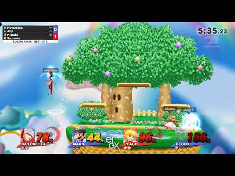 Mistake & Samsora vs Mew2King & Ally - EGLX 2018 - Wii U Doubles Losers Final