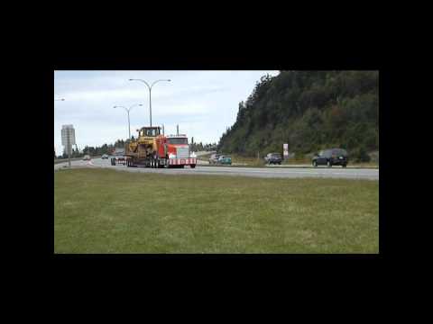 Cat D8R In Transport