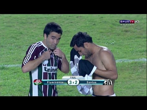Fluminense 3 x 2 Santos - 01.10.2011 - 27ª Rodada - HD 720p