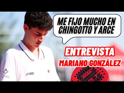 Mariano González, la JOYA paraguaya del pádel: "Trato de marcar mi propio camino" | Entrevista