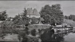 Learn How To Draw A River Scene With A Boat, Trees, And Water Reflections