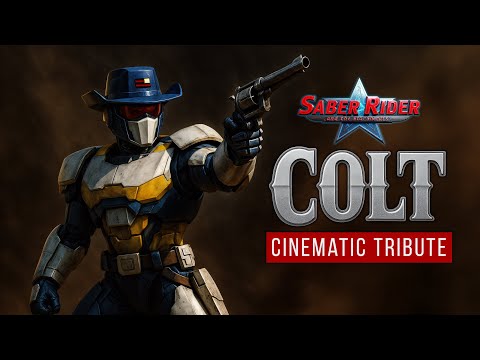Colt - The Wild Star Sheriff | Cinematic Tribute to Saber Rider’s Legend (2025 Remake)