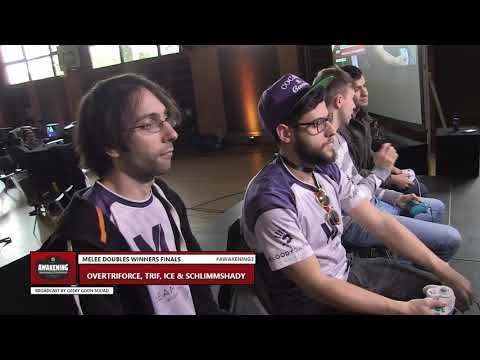 Awakening3 - Ice + SchlimmShady Vs. Overtriforce + Trif - Winners Finals - Melee Doubles