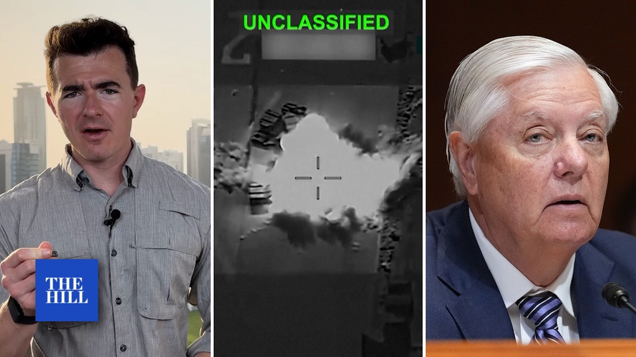 Video: The Hill reports on Lindsey Graham's death and latest U.S.-Iran strikes in Strait of Hormuz