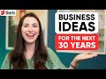 Profitable business ideas for the next 30 years