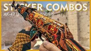 AK-47 Legion of Anubis Sticker Combinations | CS:GO (2022)