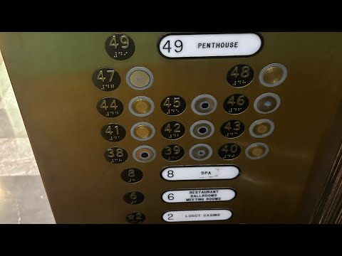 Absolutely Insane 1000-1200 FPM Schindler Traction High Rise Elevators At Bally’s Atlantic City NJ