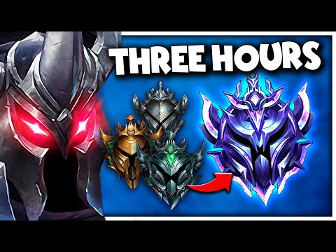 THIS is how you CLIMB to DIAMOND in 3 HOURS...with MORDEKAISER ONLY