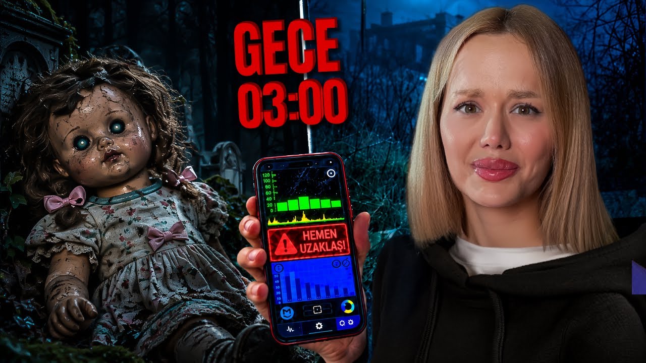 PARANORMAL UYGULAMALARI GECE YARISI TEST ETTİK! (Evde Yalnız Denemeyin) | Gamze Karta