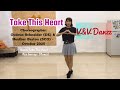 Take This Heart - Line Dance (Choreo: Gudrun Schneider & Heather Barton)