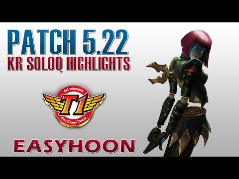 SKT T1 Easyhoon - Orianna Mid Lane - KR SoloQ Highlights