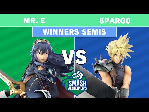 Smash Alzheimer's Invitational - Sparg0 (Cloud) Vs. Mr. E (Lucina) - Winners Semis