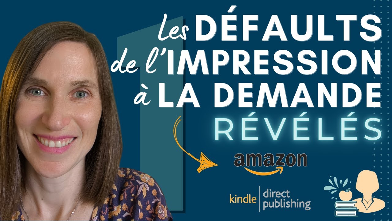❗️Livres sur Amazon KDP 1 : les défauts de l’impression à la demande révélés ! 😨 🤦‍♀️ 1ère partie