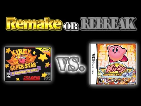 ROR: Kirby Super Star Vs. Kirby Super Star Ultra (SNES Vs. NDS)