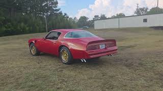 1976 Pontiac Firebird Trans Am Walk Around and Drive By