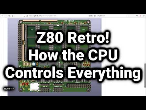 Z80 Retro #3 - How the CPU Controls Everything