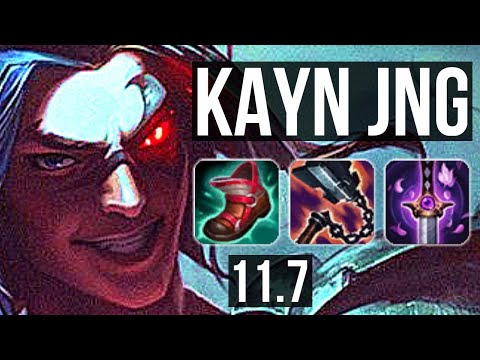 KAYN vs REK'SAI (JUNGLE) | 15/1/5, 800+ games, 1.3M mastery, Legendary | EUW Diamond | v11.7