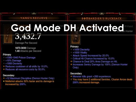 Another Insane Primal - God Mode Demon Hunter Activated!