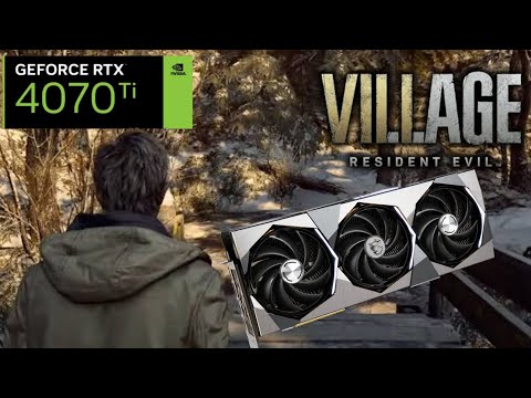 Resident Evil Village Gold Edition (4070 Ti) 4K 60FPS + Ray tracing Gameplay Clip (3rd Person)