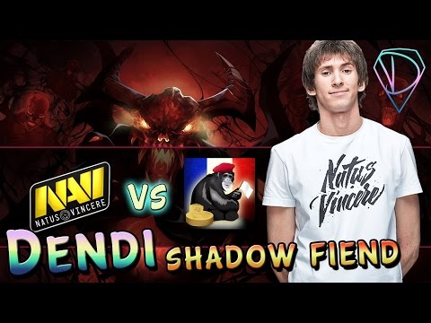 Dendi Shadow Fiend  Na`Vi vs MFF