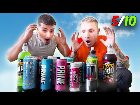 Δοκιμάζουμε Όλα Τα Energy Drinks Χωρίς Ζάχαρη ft @HeitBoss