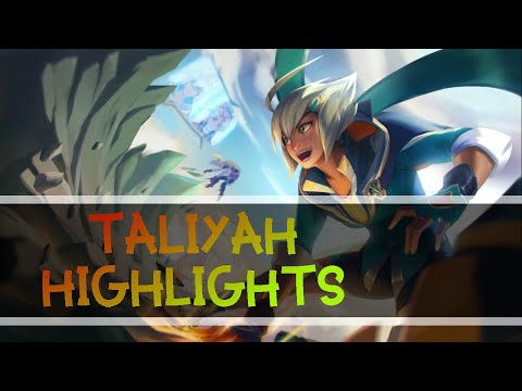 Montage l Taliyah Mid-Supp Highlights l League of Legends
