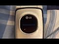 LG VX4600 Low Battery Shutdown Front LCD Spanish
