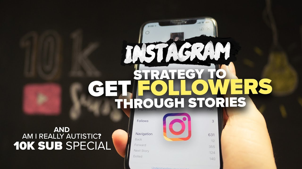 get LOTS OF FOLLOWERS using STORIES + 10k Special (it's getting dark)